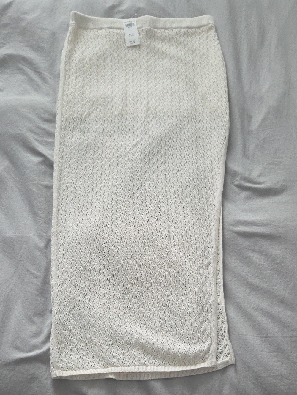 Abercrombie & Fitch Cream Knitted Skirt